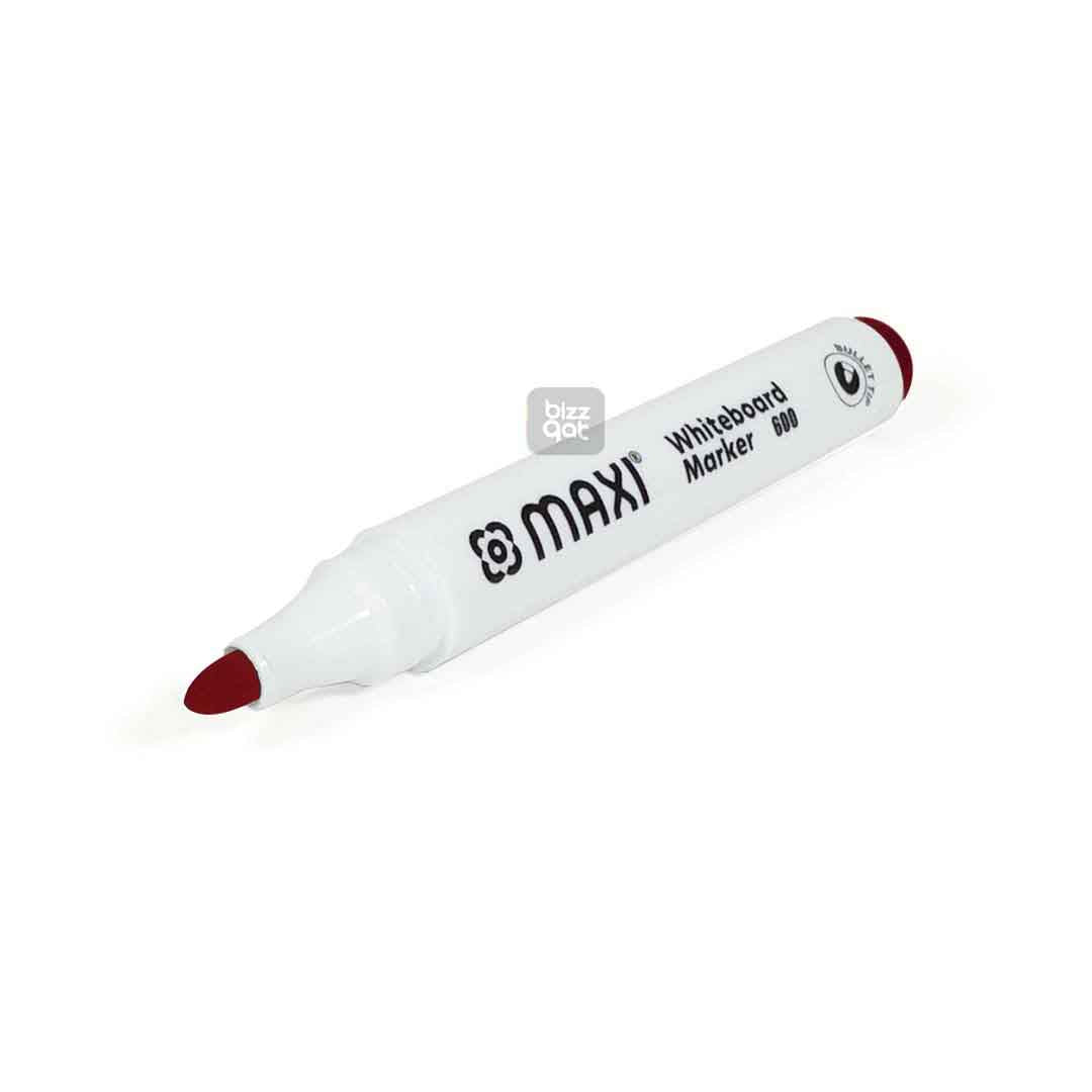 MAXI Whiteboard Marker Red MX-600R10: Product name: MAXI Whiteboard Marker Red MX-600R10 Bullet tip for creating thin lines Ink color: Red