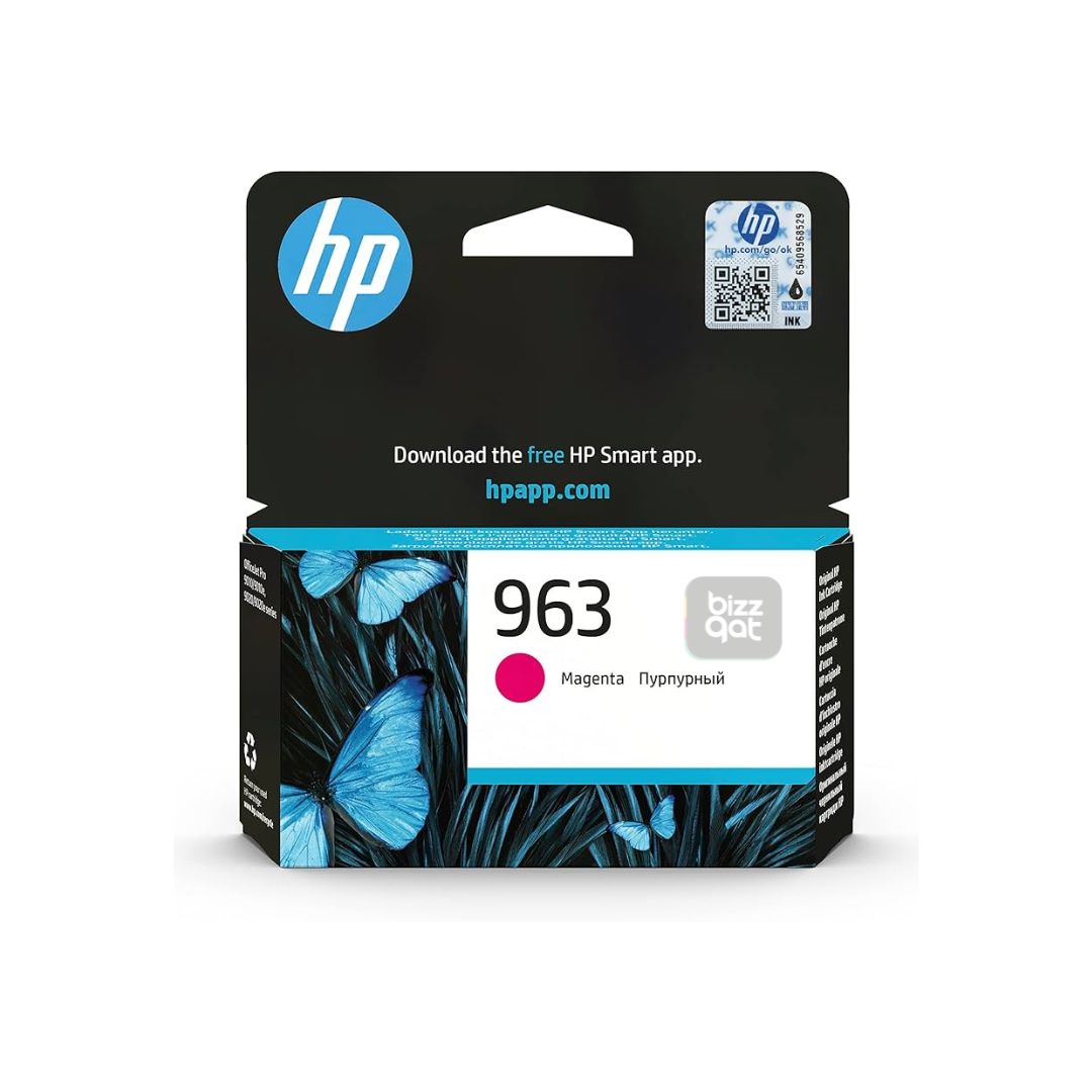 HP 963 Magenta Original Ink Cartridge 3JA24AE